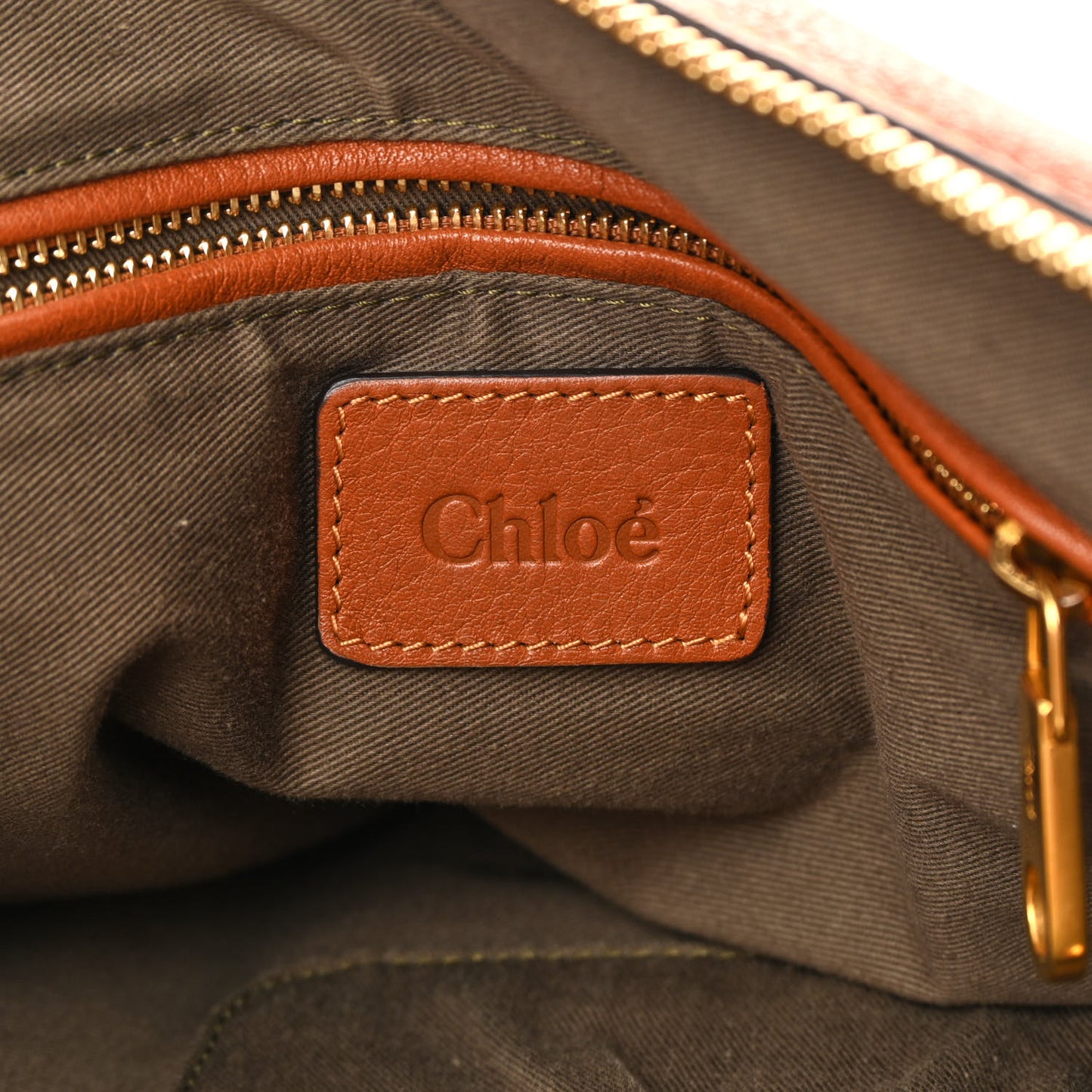 Calfskin Medium Marcie Satchel Tan