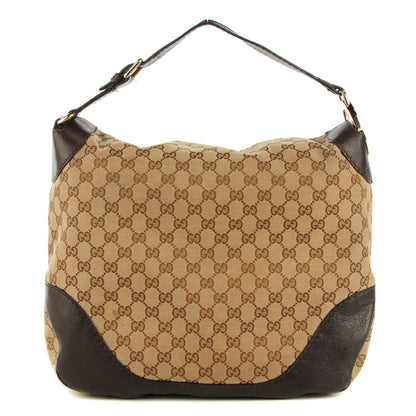 Gucci Monogram Charlotte Medium Hobo Brown 1 of 7