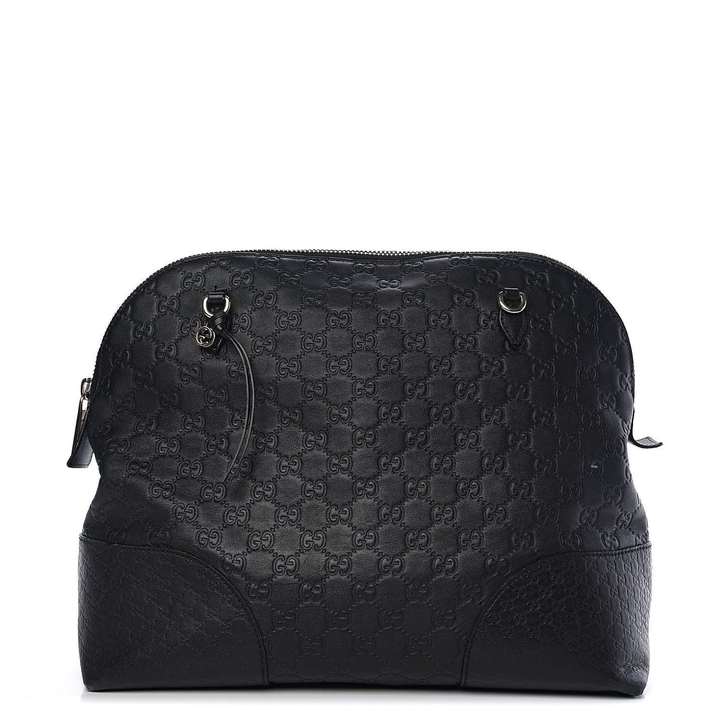Guccissima Medium Bree Shoulder Bag Black