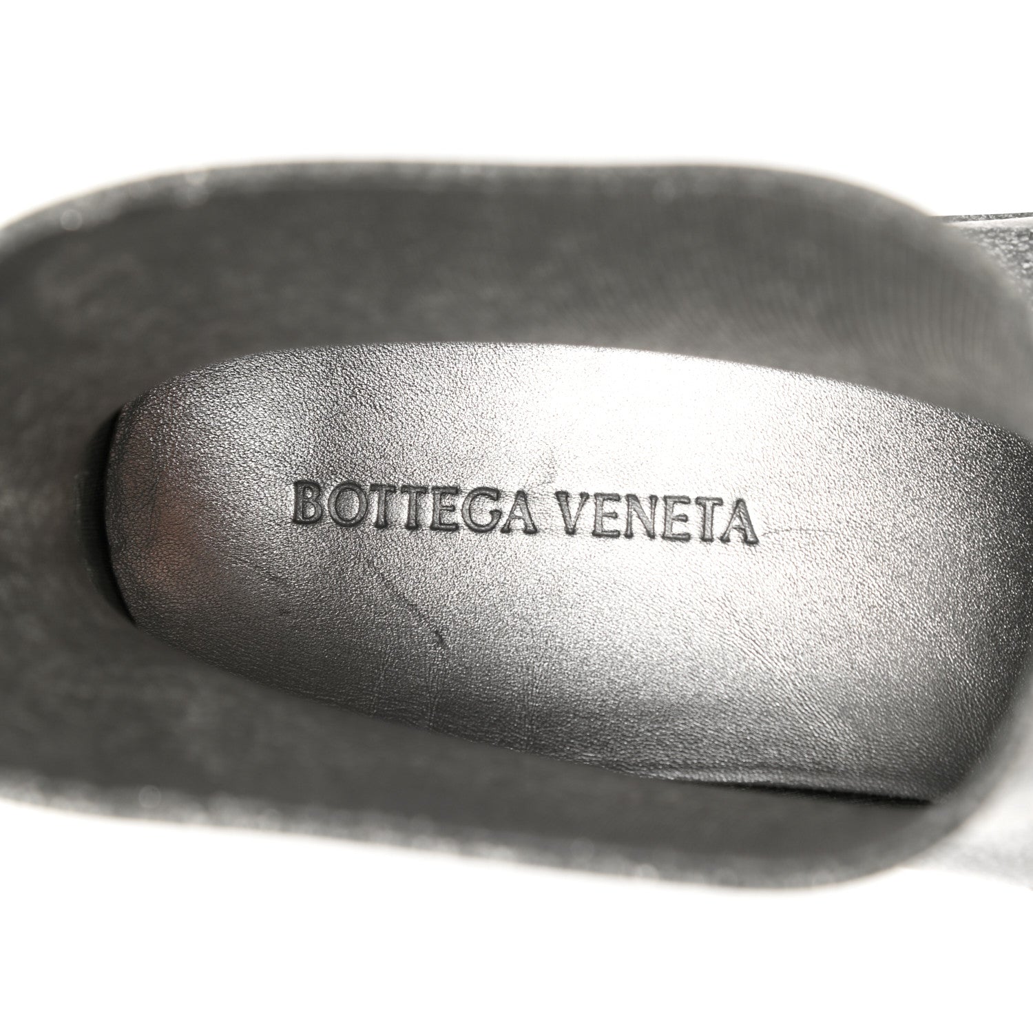 Bottega Veneta Sparkle Rubber Puddle Ankle Boots 43 Silver 7 of 7