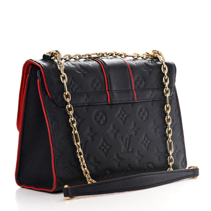 Louis Vuitton Empreinte Saint Sulpice PM Marine Rouge 3 of 14