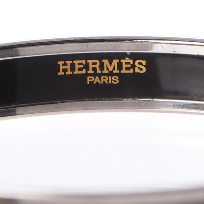 Hermes Enamel Narrow Printed Brandenburgs Bracelet 65 4 of 5
