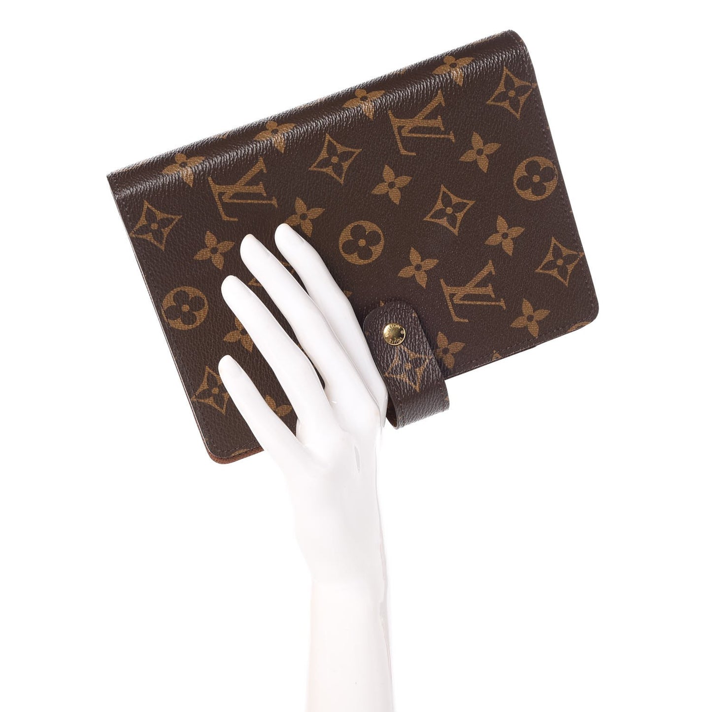 Monogram Medium Ring Agenda Cover