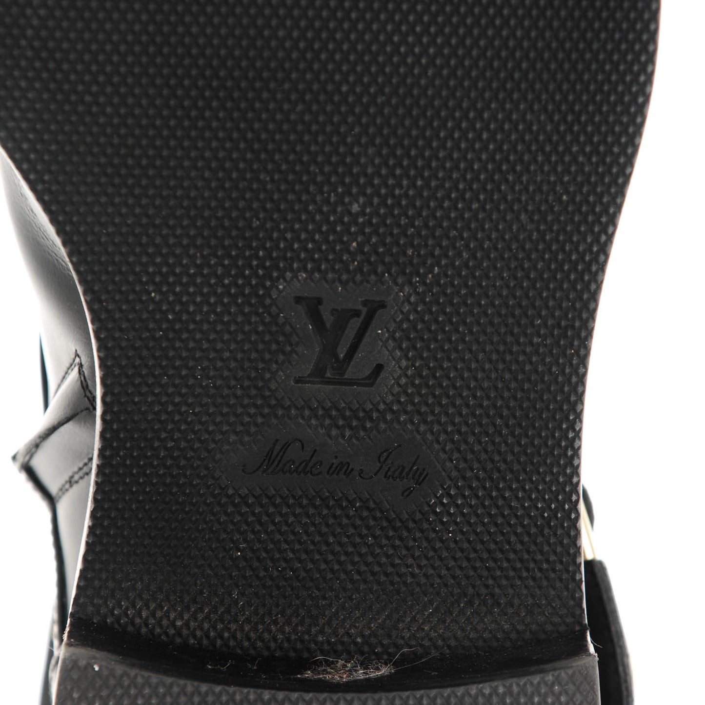 Calfskin Valley Flat Ankle Boots 38.5 Black