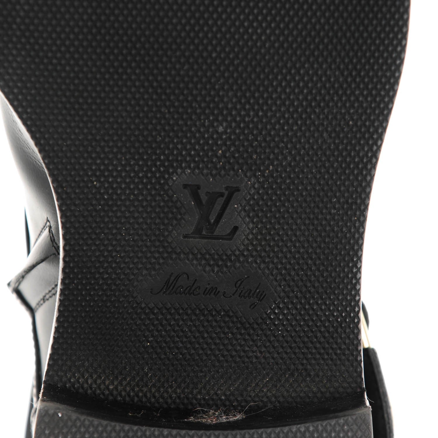 Louis Vuitton Calfskin Valley Flat Ankle Boots 38.5 Black 7 of 11