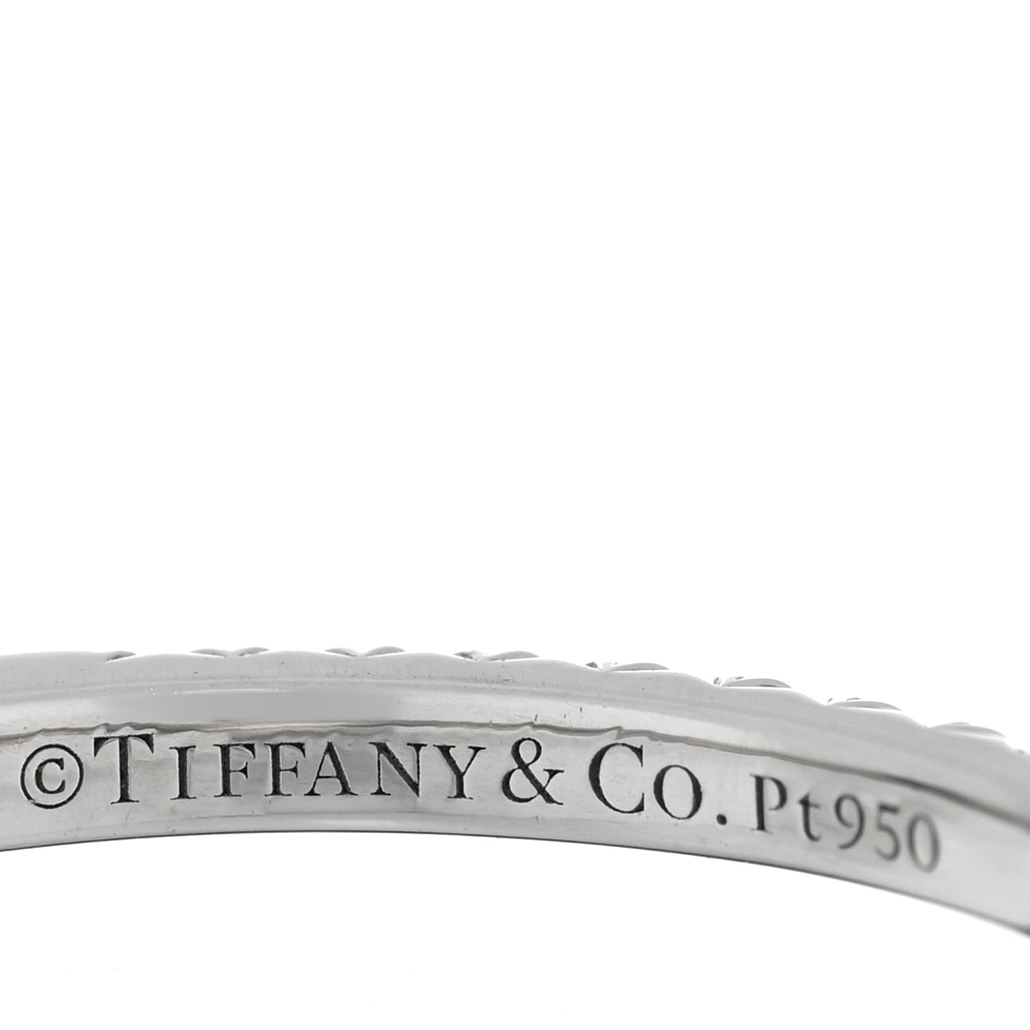 Tiffany Platinum Diamond 1.58ct True Engagement Ring 51 5.75 4 of 6