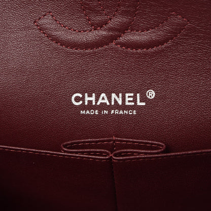 Chanel Lambskin Quilted Medium Double Flap Black 7 of 10