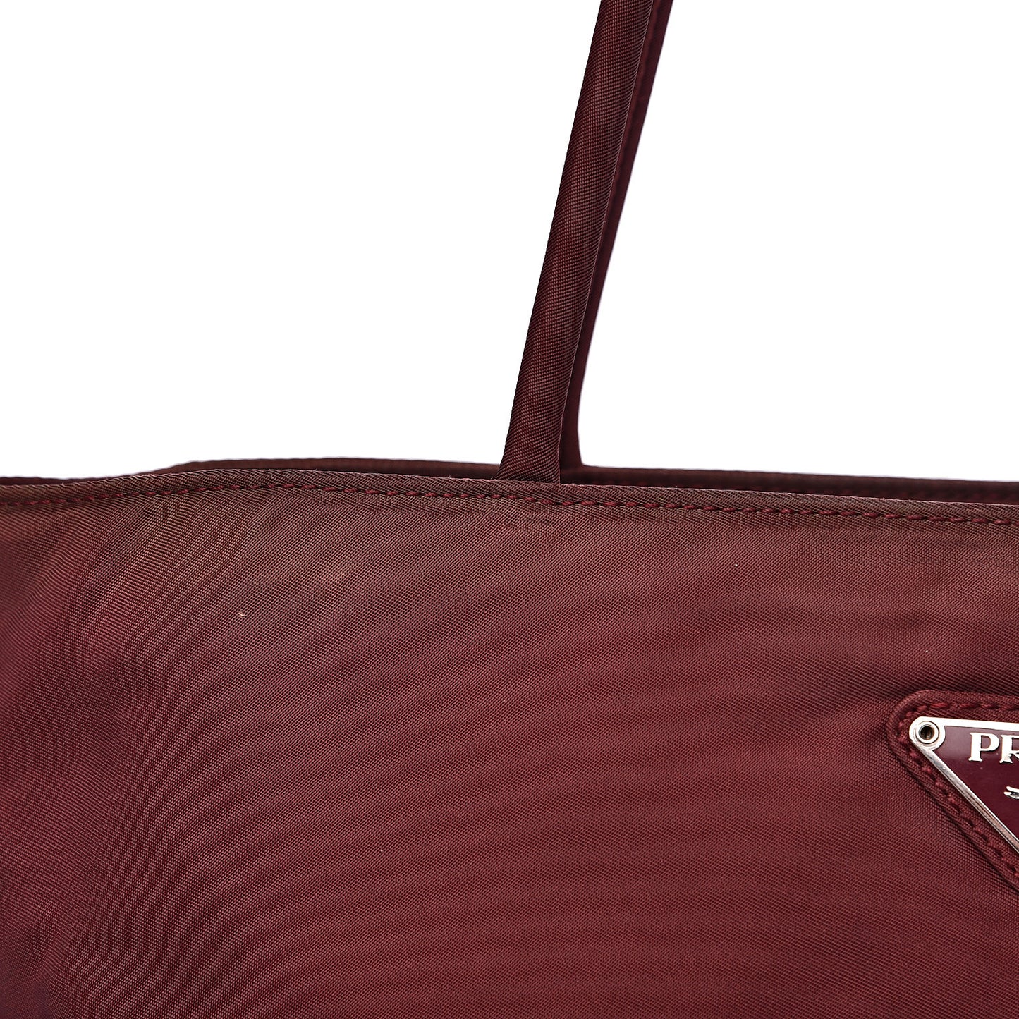 Tessuto Nylon Tote Bordeaux