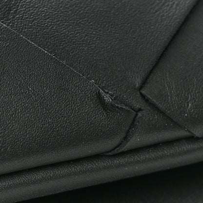 Bottega Veneta Nappa Intrecciato Triple Zip Messenger Bag Black 13 of 15
