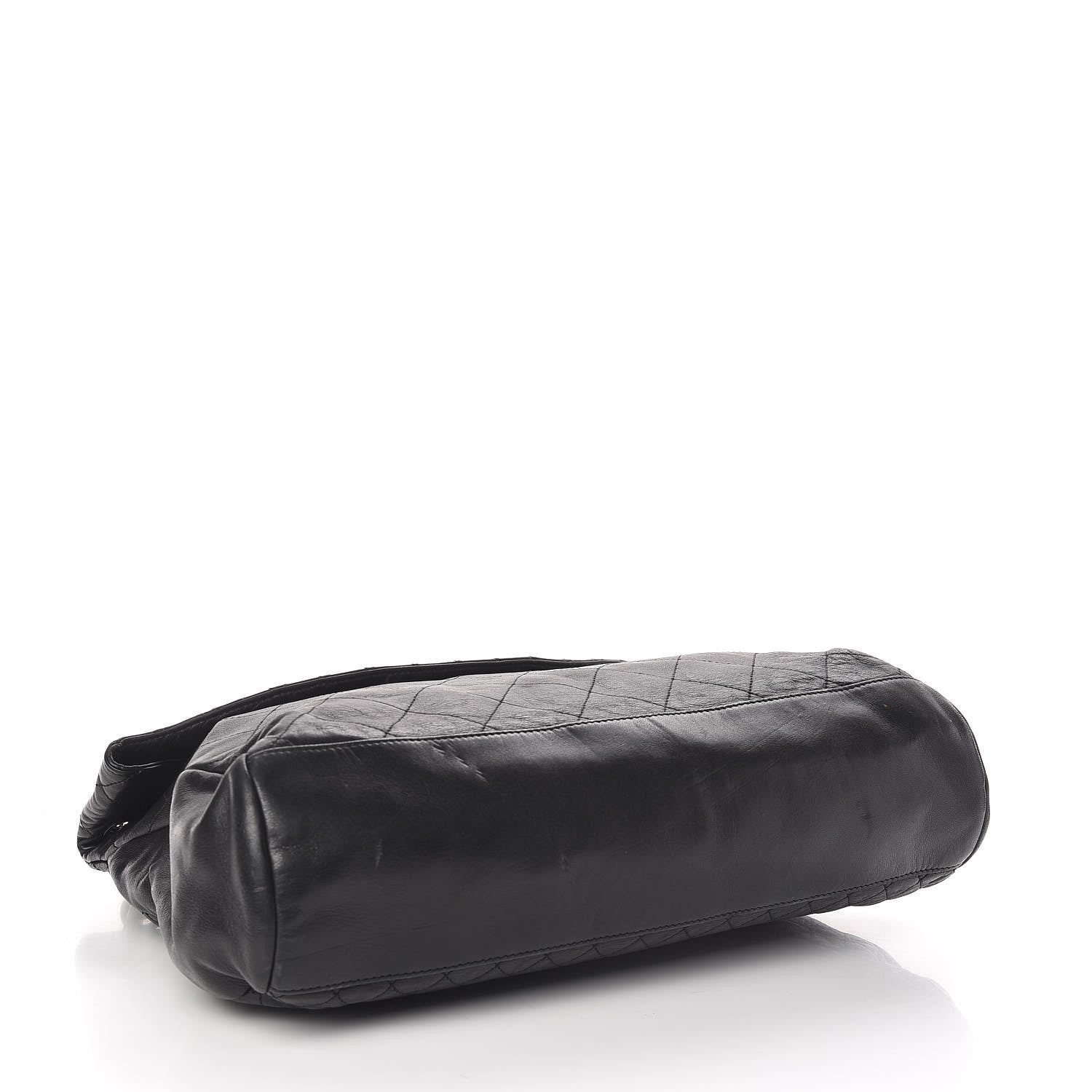 Chanel Lambskin Quilted New Lock Flap Black 4 of 10