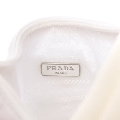 Prada Tessuto Nylon Mini Re-Edition 2000 Bag White 8 of 10