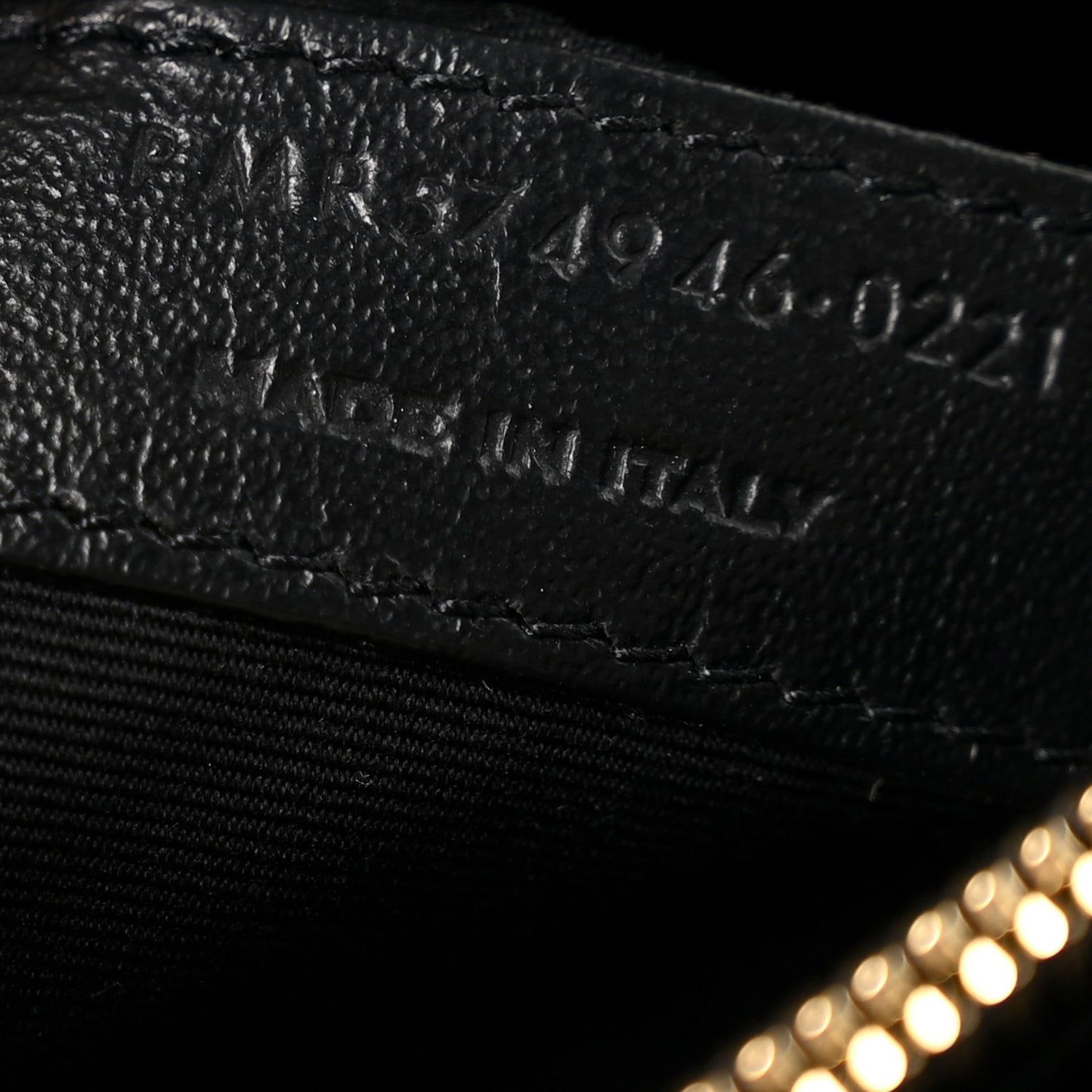 Suede Y Quilted Monogram Medium Loulou Chain Satchel Black