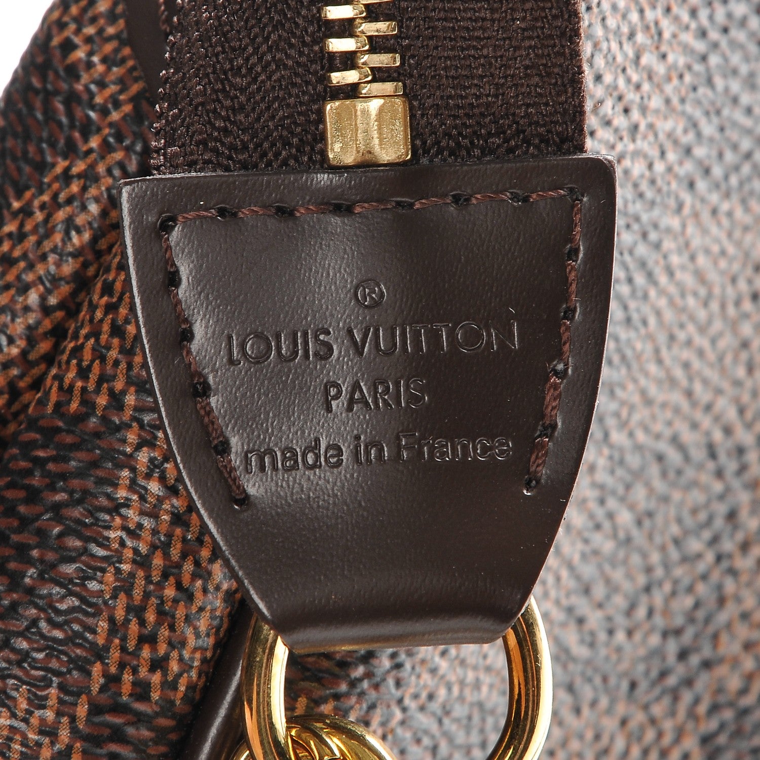Louis Vuitton Damier Ebene Eva Clutch 5 of 7
