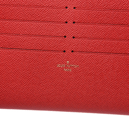 Louis Vuitton Calfskin Felicie Card Holder Insert Cherry 5 of 5