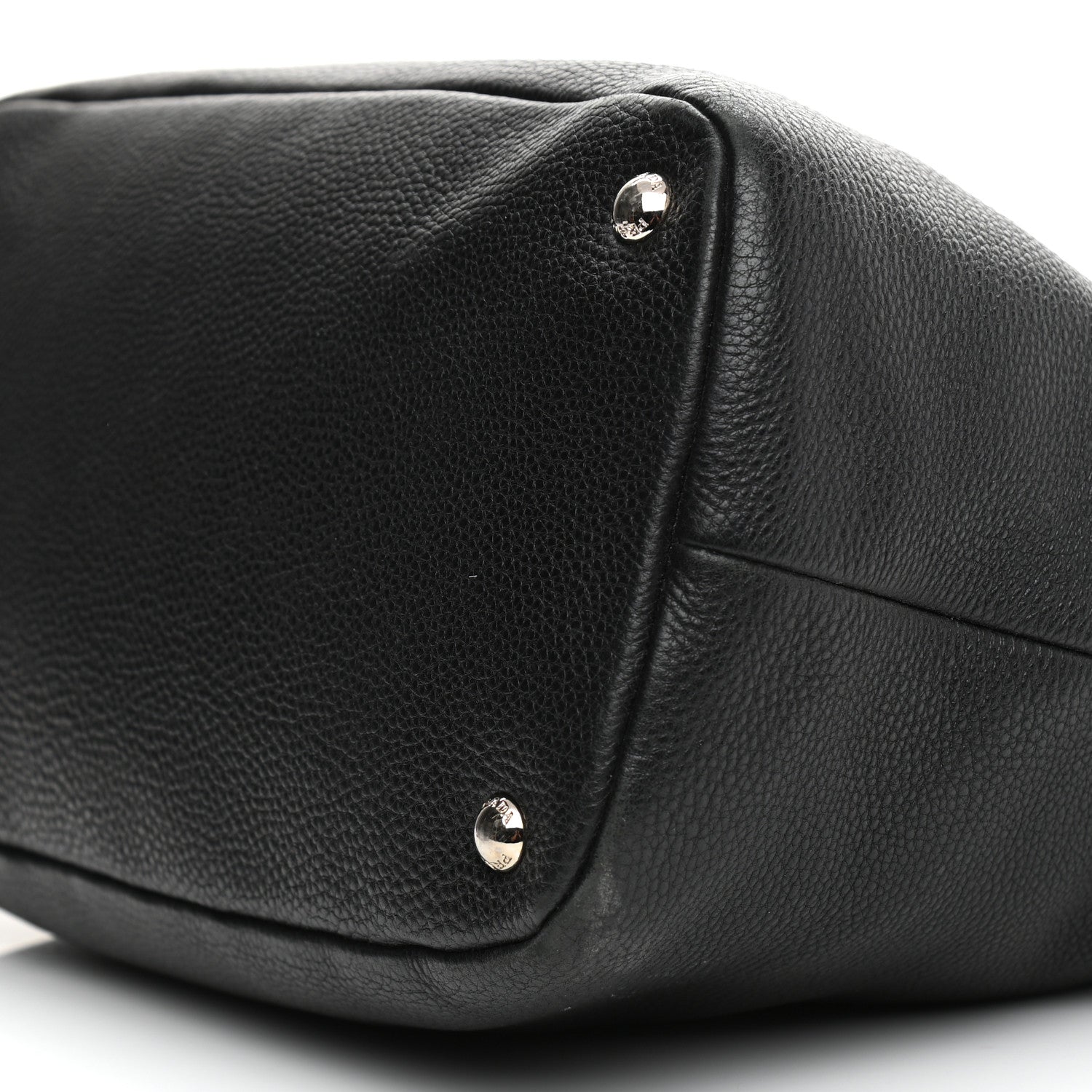 Prada Vitello Daino Hobo Black 8 of 9