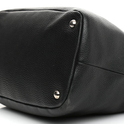 Prada Vitello Daino Hobo Black 8 of 9