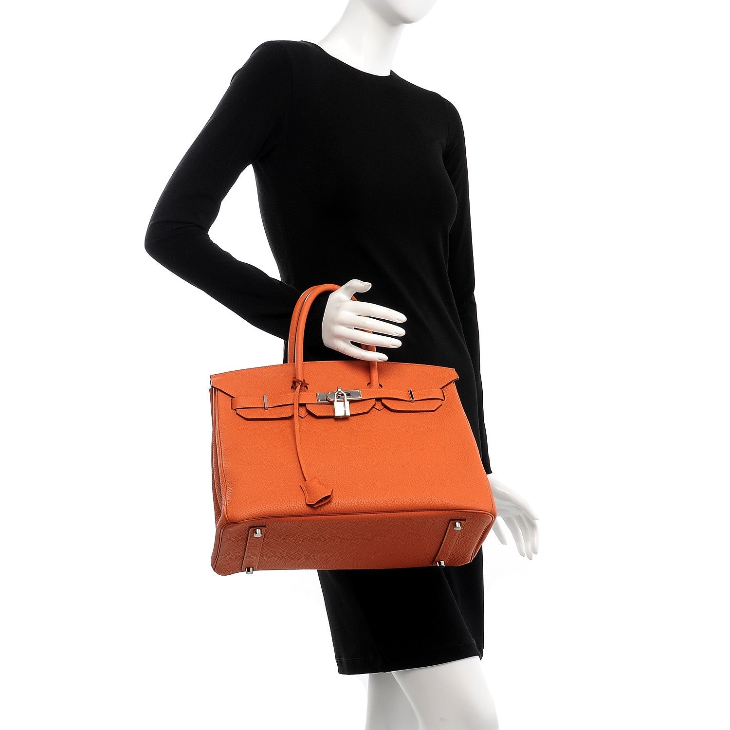 Hermes Togo Birkin 35 Orange 2 of 35