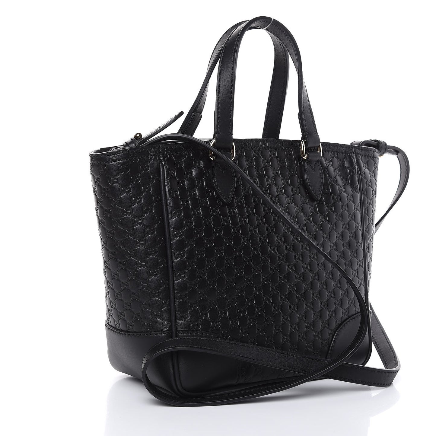 Microguccissima Small Bree Tote Black