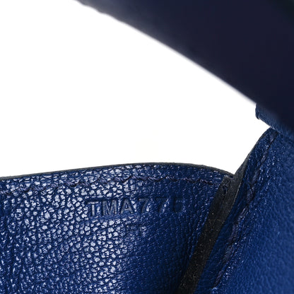 Hermes Epsom Birkin 35 Bleu Saphir 7 of 11