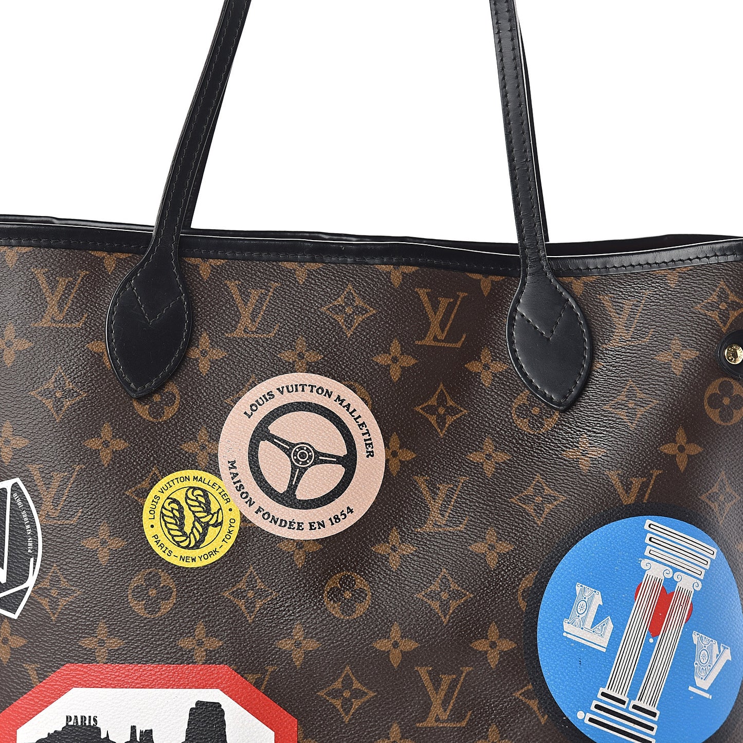 Monogram World Tour Neverfull MM