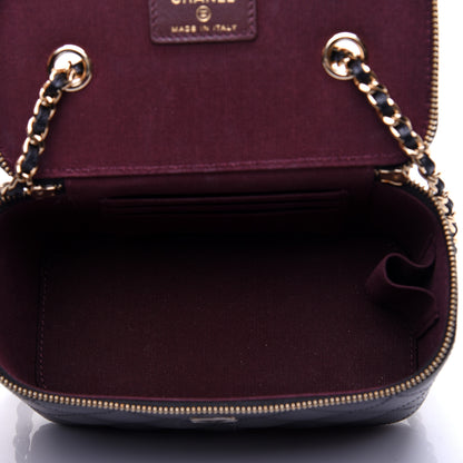 Chanel Caviar Quilted Small Vanity Case With Chain Black 5 of 12