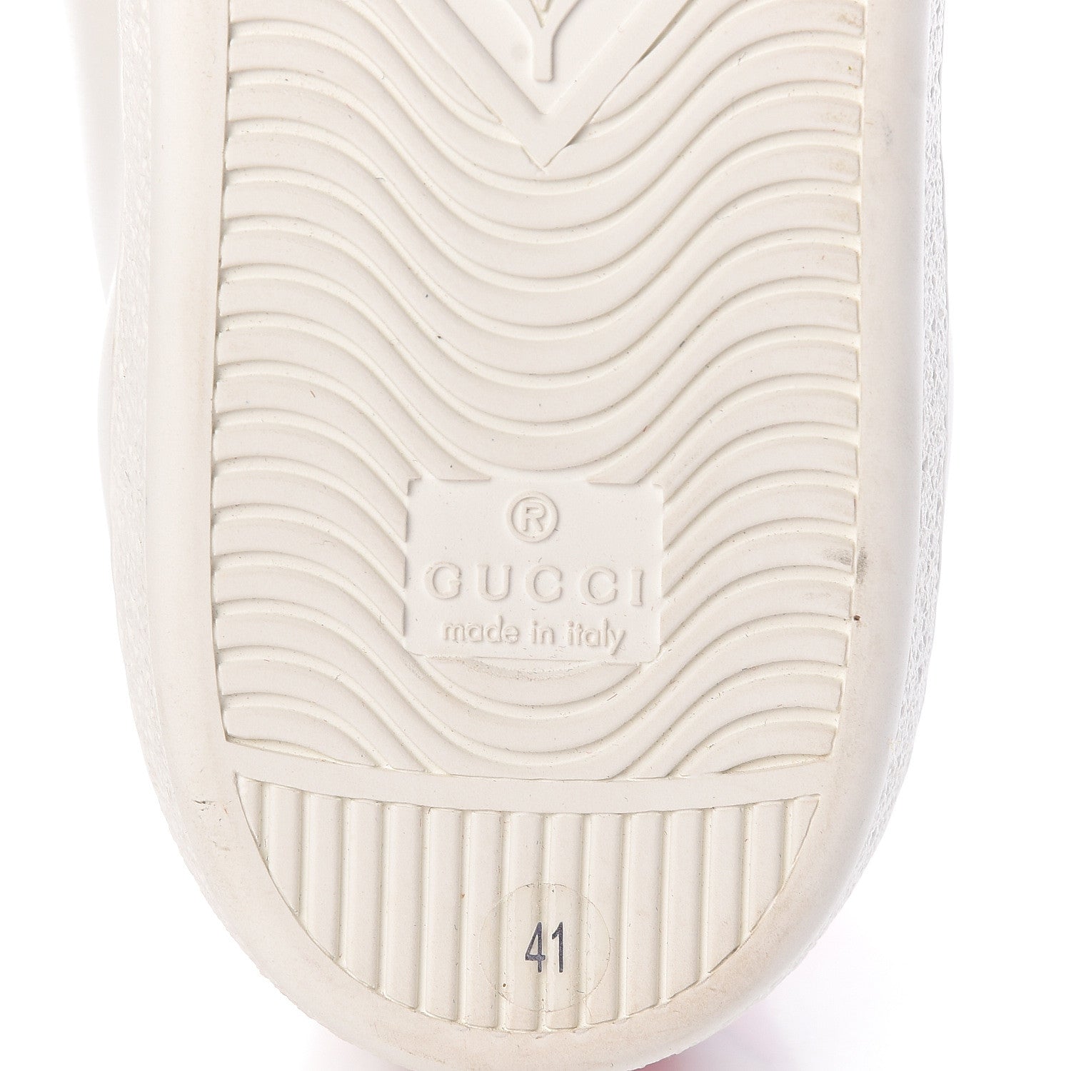 Gucci Calfskin Ayers Crystal Panther Embroidered Womens Ace Sneakers 41 7 of 8