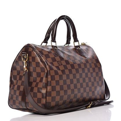 Louis Vuitton Damier Ebene Speedy Bandouliere 30 3 of 11