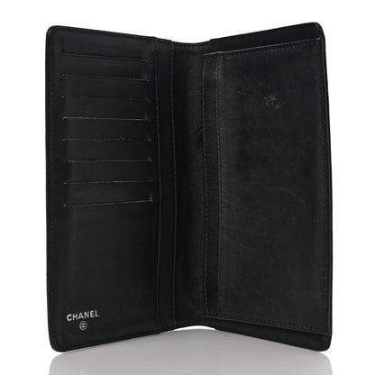 Chanel Caviar Timeless CC Yen Wallet Black 5 of 7