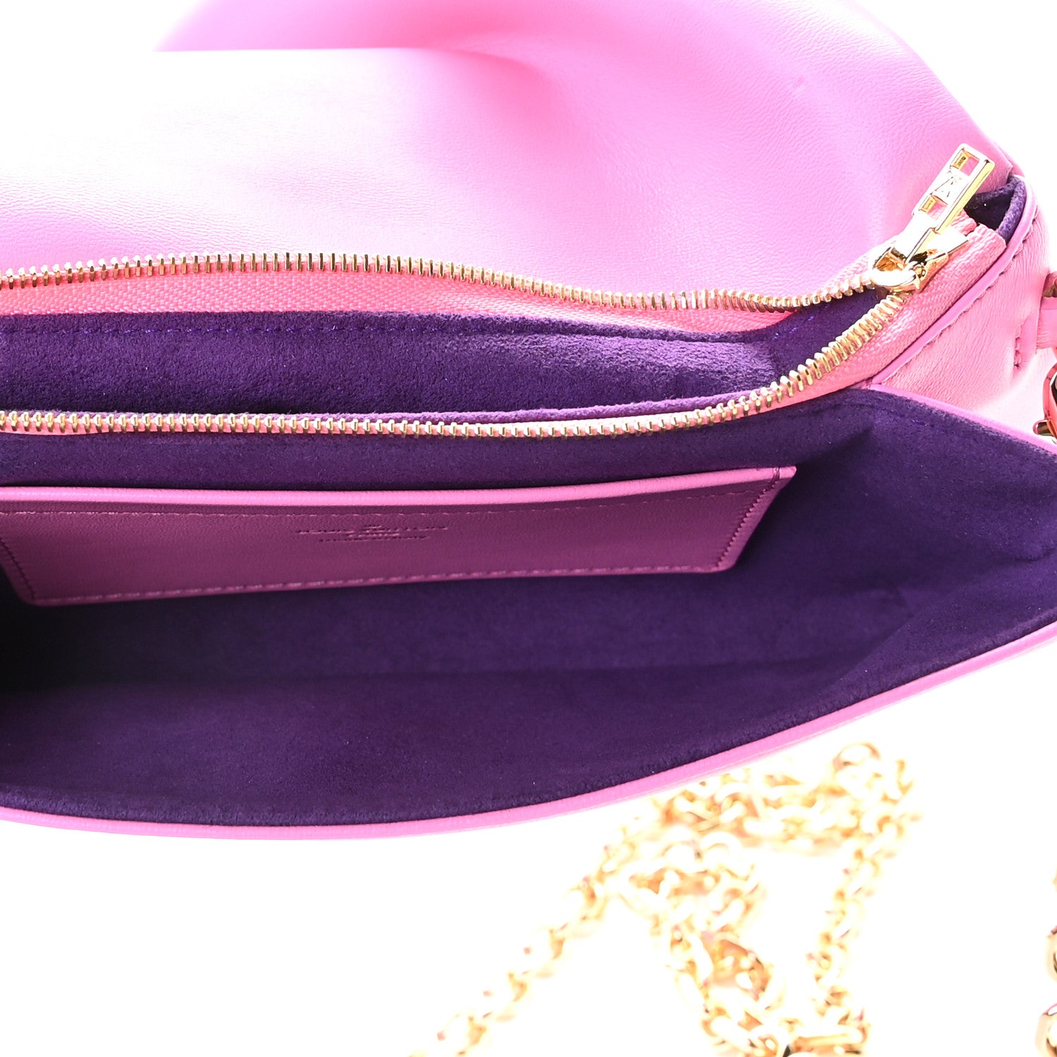 Louis Vuitton Lambskin Embossed Monogram Vuittamins Pochette Coussin Rose Violet 8 of 8