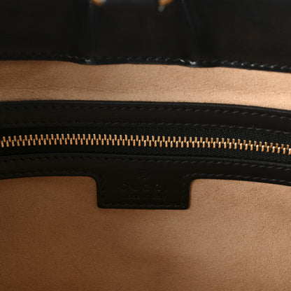 Gucci Boarded Dyana Lux Calfskin Small Jackie 1961 Hobo Black 6 of 10