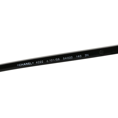 Chanel Metal Cat Eye Sunglasses 4222 Black 5 of 7