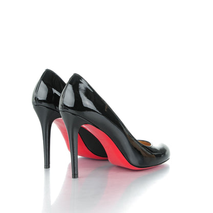 Christian Louboutin Patent Simple 100 Pumps 38.5 Black 4 of 7