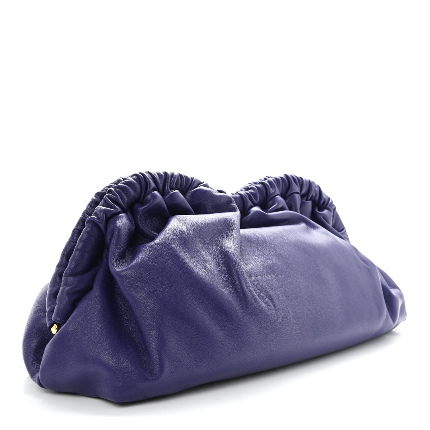 Mansur Gavriel Lambskin Cloud Clutch Viola 3 of 6
