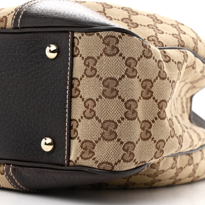 Gucci Monogram Medium Princy Tote Dark Brown 10 of 10