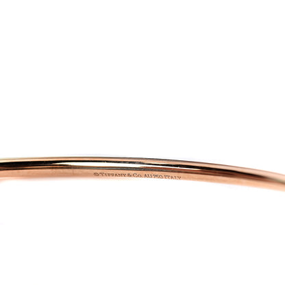 Tiffany 18K Rose Gold 11mm HardWear Ball Bypass Bracelet 4 of 5