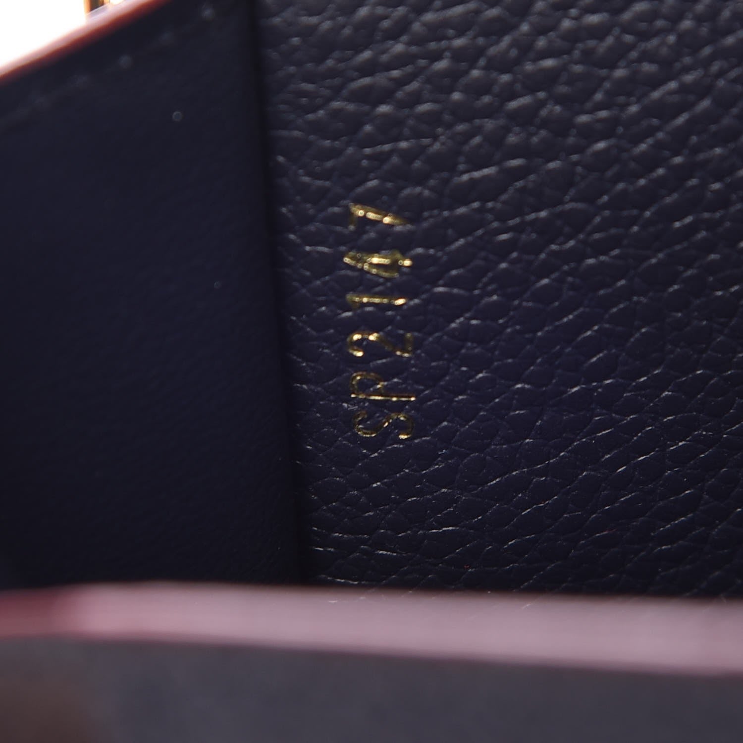 Louis Vuitton Empreinte Victorine Wallet Marine Rouge 7 of 8