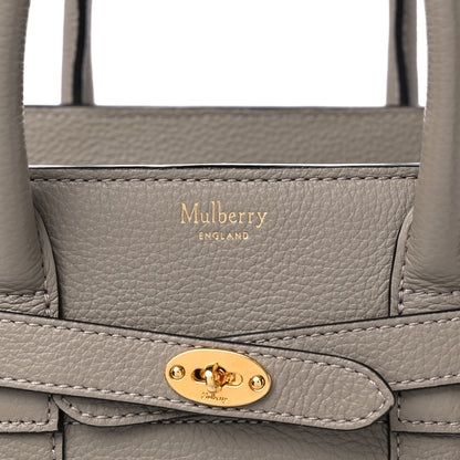 Mulberry Small Classic Grain Mini Zipped Bayswater Solid Grey 5 of 10