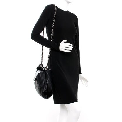 Chanel Calfskin Stitched Large Tote Black 2 of 10