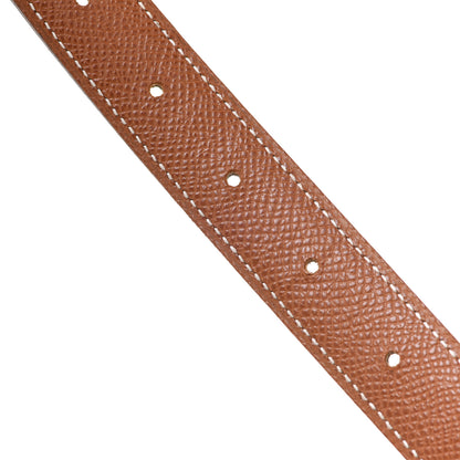 Hermes Box Epsom 32mm Stirrup Belt 85 Black Gold 3 of 7