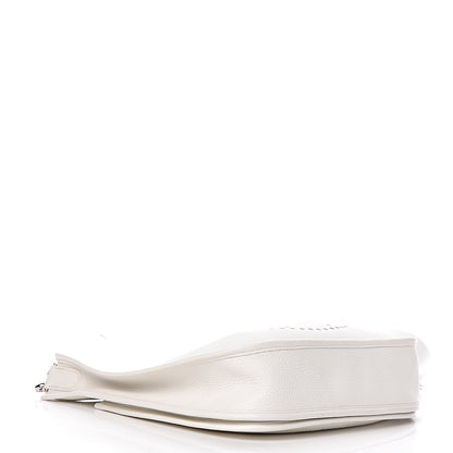 Hermes Taurillon Clemence Evelyne III PM White 4 of 11