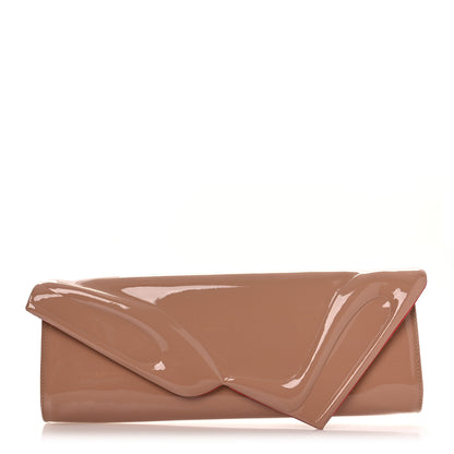 Christian Louboutin Patent So Kate Baguette Clutch Nude 1 of 10