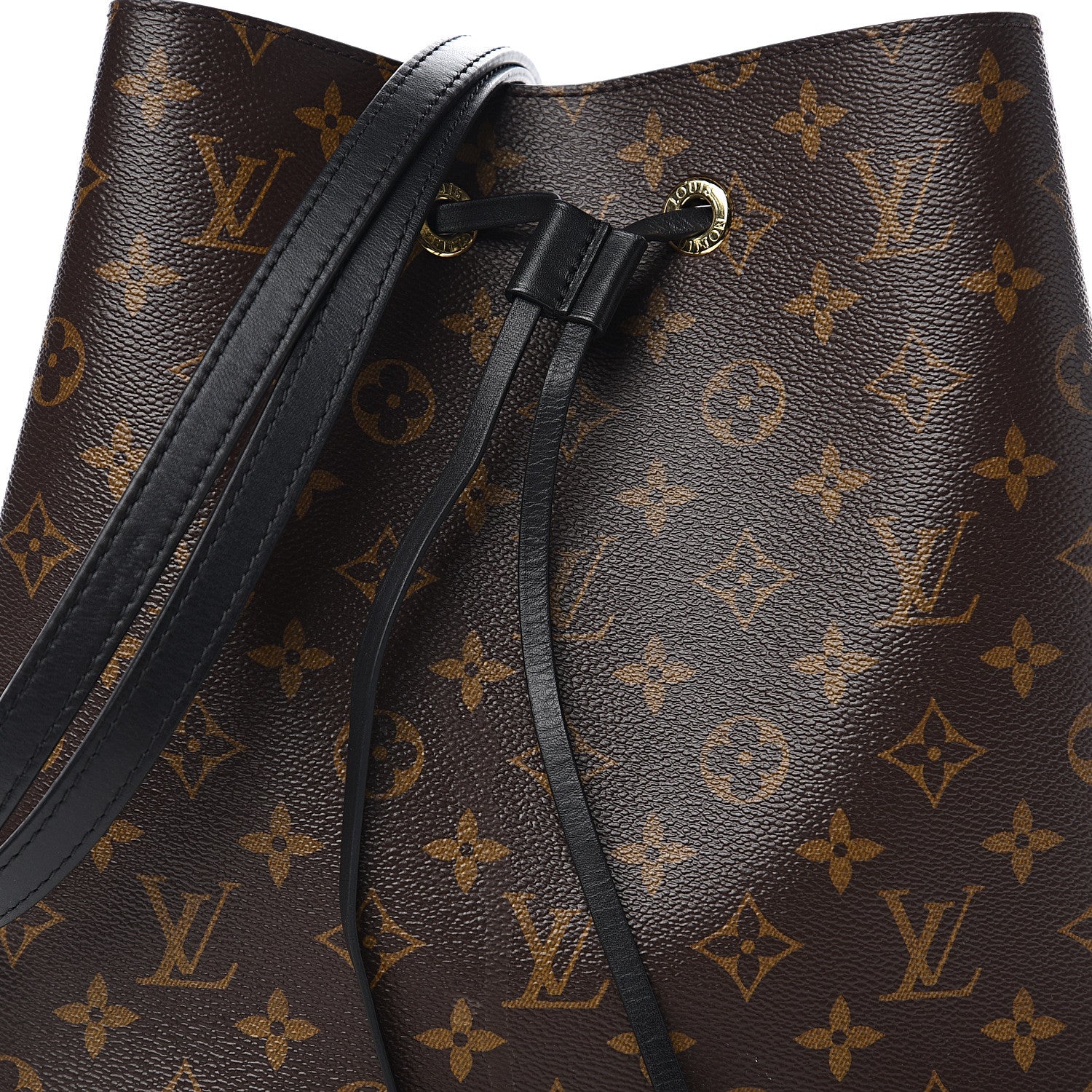 Louis Vuitton Monogram Neonoe MM Black 9 of 9
