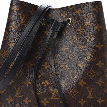 Louis Vuitton Monogram Neonoe MM Black 9 of 9