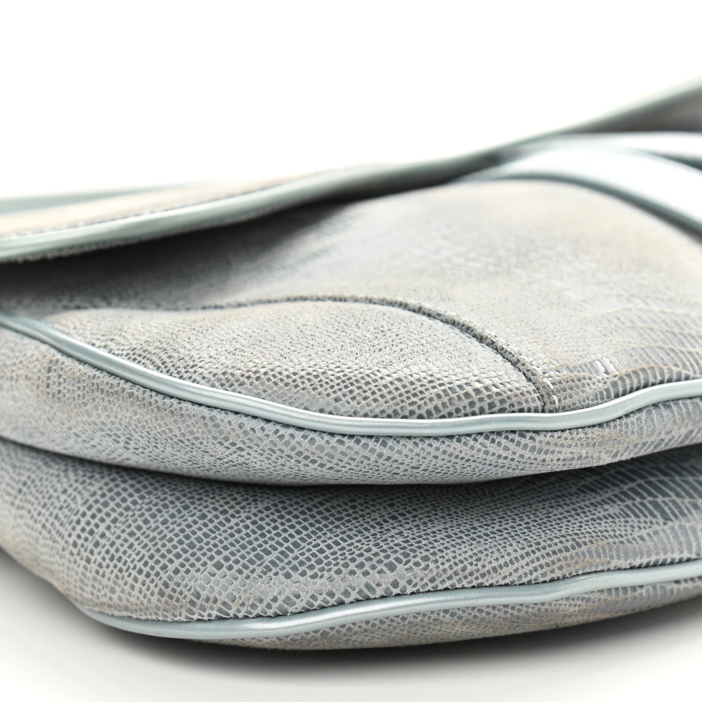Lizard Double Saddle Bag Blue