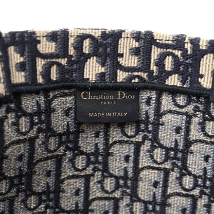 Christian Dior Oblique Book Tote Blue Multicolor 6 of 17