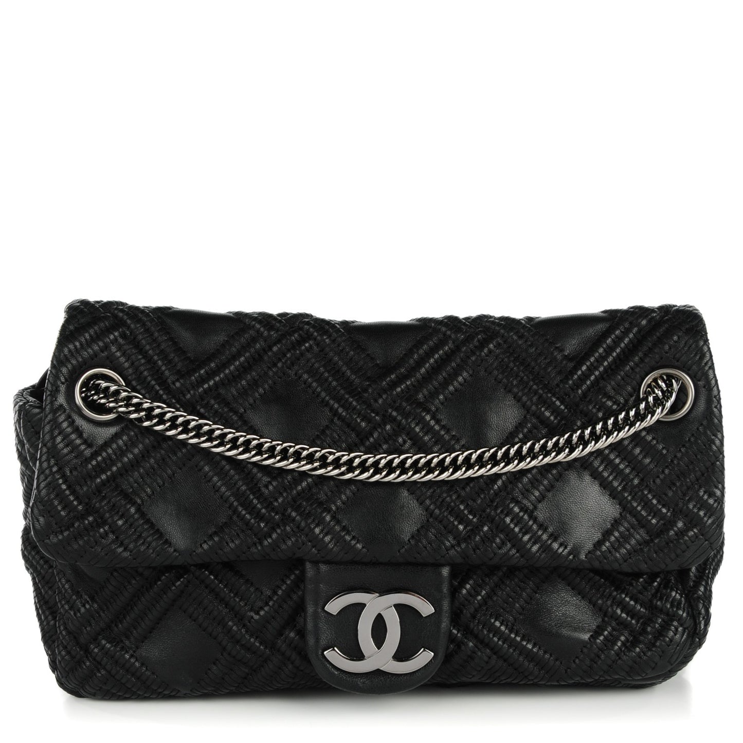 Lambskin Walk Of Fame Flap Black
