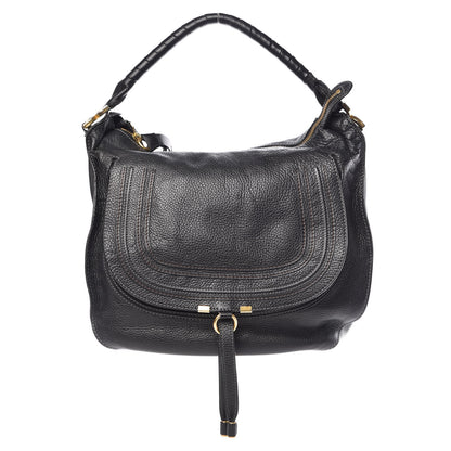 Chloe Calfskin Large Marcie Hobo Black 1 of 17