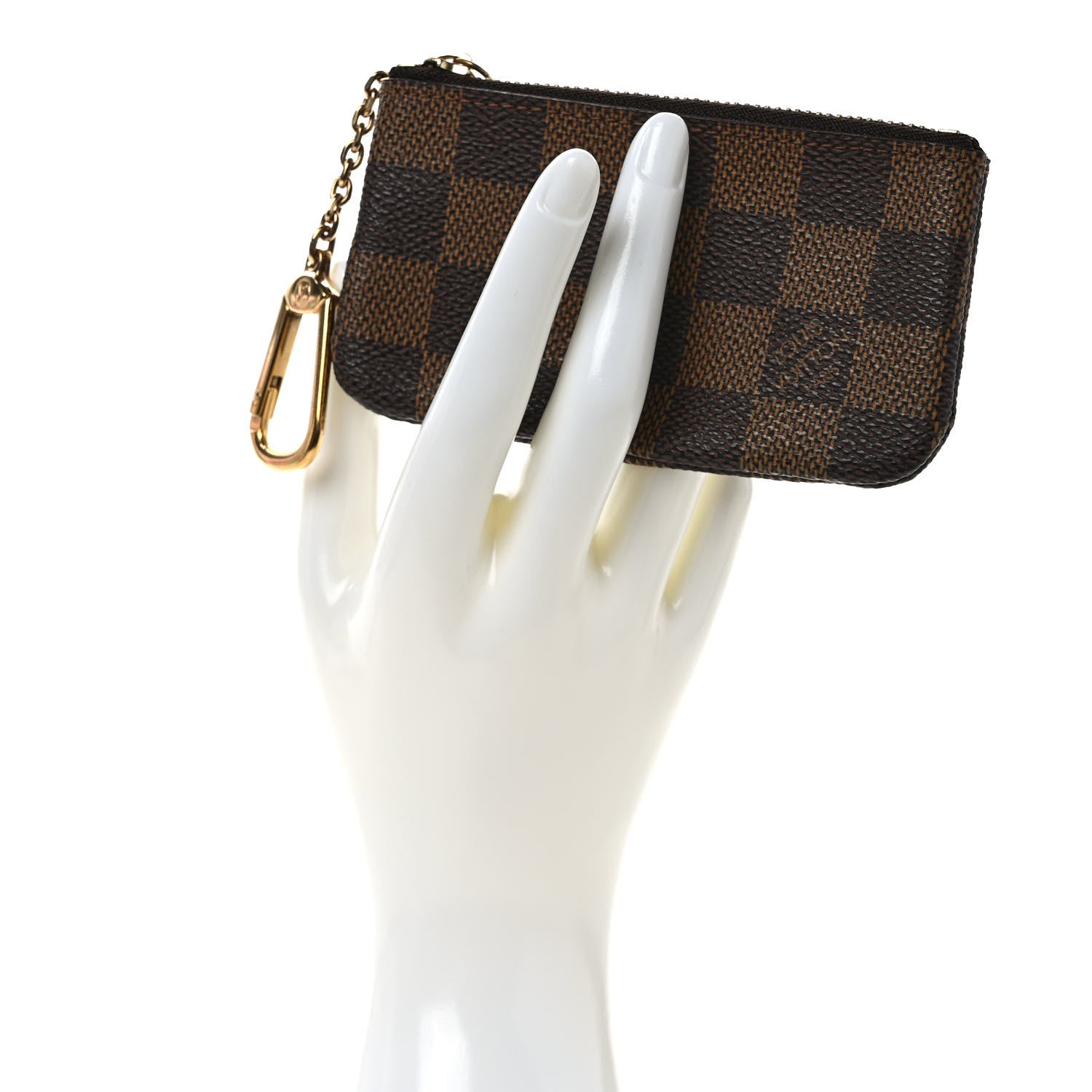Louis Vuitton Damier Ebene Key Pouch 2 of 6