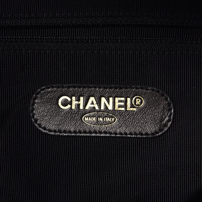 Chanel Caviar XL Weekender Bag Black 8 of 16