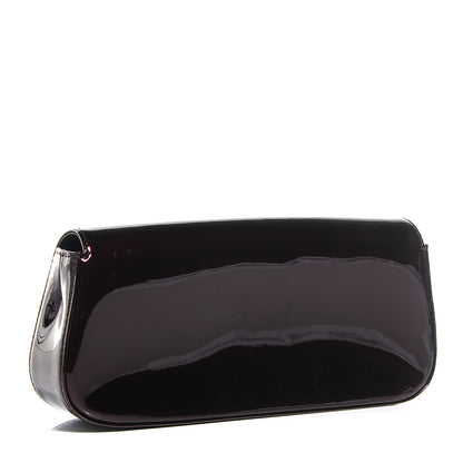 Louis Vuitton Patent Sobe Clutch Amarante 3 of 7